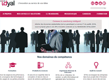 Tablet Screenshot of groupeidyal.com